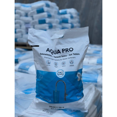 Сіль таблетована Aqua Pro (Німеччина), 10 кг Сіль таблетована Aqua Pro (Німеччина), 10 кг